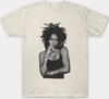 Футболка унисекс с коротким рукавом Lauryn Hill, размер от S до XXXL, бежевая