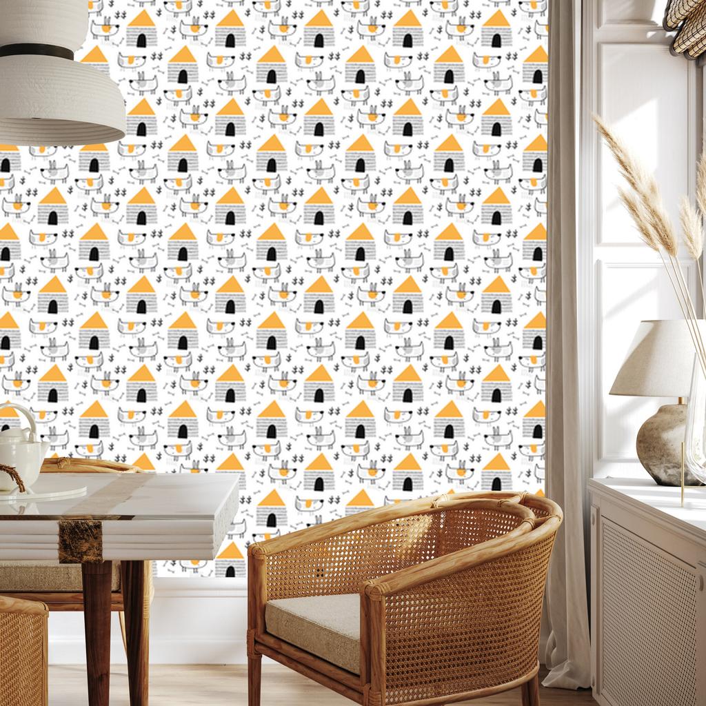 Scandinavian style wall wallpaper for living room and bedroom 50x1000