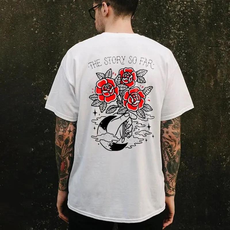 2024 Лето Популярный Бренд Уникальный Дизайн Топ Быстросохнущий Короткий Рукав Мужская Футболка Повседневная Модная Уличная Мягкая Удобная Одежда