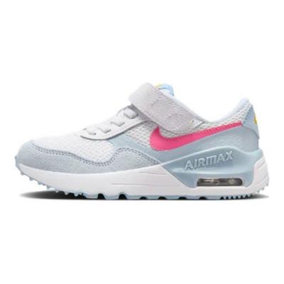 Кроссовки Air Max SYSTM PS White Pinksicle Kids с синим оттенком Light-Armory-Blue DQ0285-113