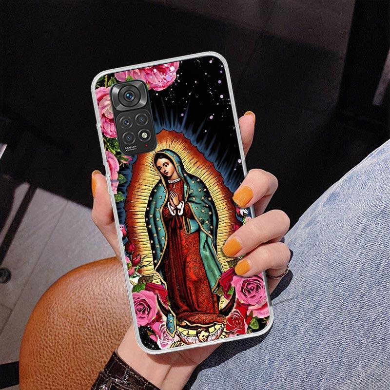 Чехол для телефона Virgin De Guadalupe Дева Мария для телефона Xiaomi Redmi Note 15 14 14S 13 Pro Plus 12 12S 11S 11E 10S 10 11T