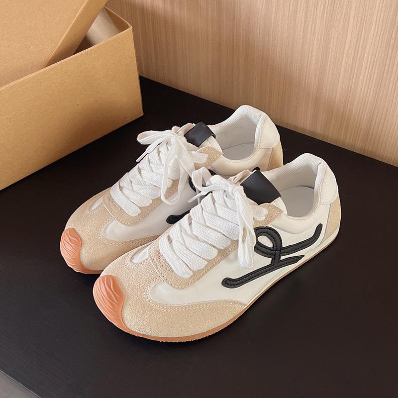 Dexun обувь женская весна 2025 новая толстоподошвенная увеличивающая рост повседневная спортивная обувь легкие кроссовки Форреста Гампа туфли лодочки кроссовки для бега