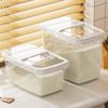 Large Capacity 15 Kg Rice Storage Box With Lid, Thickened Transparent Moisture-Proof Insect-Proof Storage Container