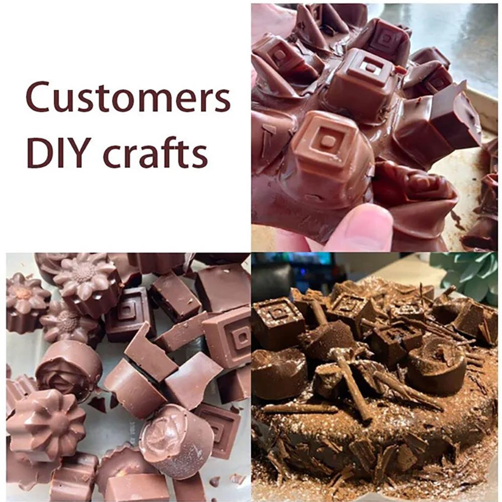 Силиконовая форма для шоколада ручной работы, конфеты, желе, пудинг, форма для батончиков, цветы, животные, формы для сердца, кухонные инструменты для выпечки