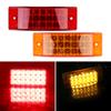 Stop Lamp 21 LED Tail Light Waterproof for Car Truck Lorry Trailer Flowing Indicator Blinker Brake Rear Warning Tailight 12V 24V
