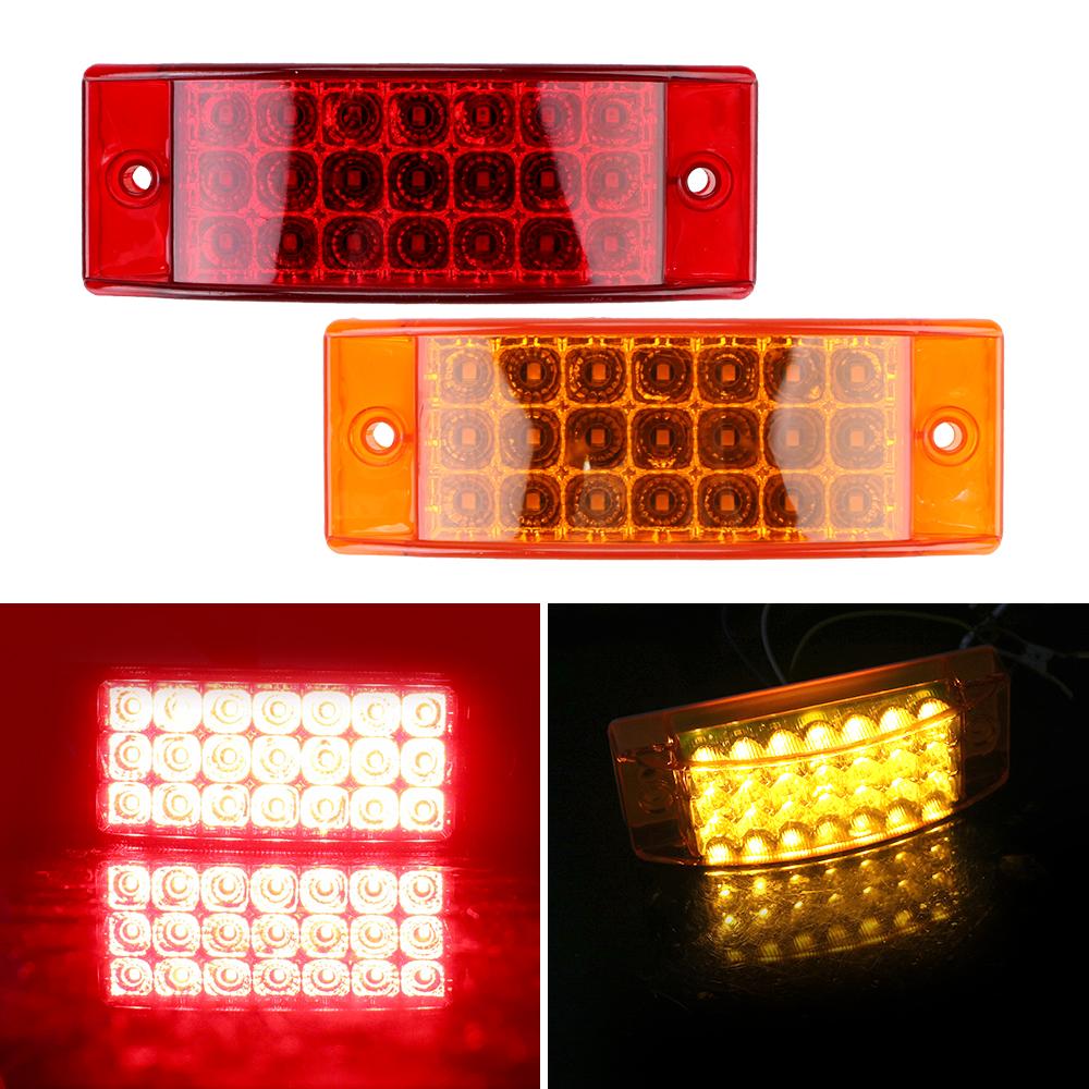 Stop Lamp 21 LED Tail Light Waterproof for Car Truck Lorry Trailer Flowing Indicator Blinker Brake Rear Warning Tailight 12V 24V
