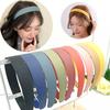 Vogue Women High Quality Hair Hoop Hairband Girl Headwear Charming Korean Wide Headband New Fashion Hair Band Hair Accessories Headress Candy Color