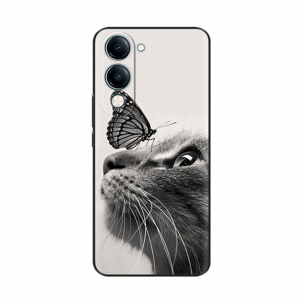 Силиконовый чехол для телефона Vivo Y19 5G Чехол 2025 Мягкий ТПУ чехол для телефона Vivo Y19 5G Чехол 6.74'' Ударопрочный Fundas Shell Bag Coque