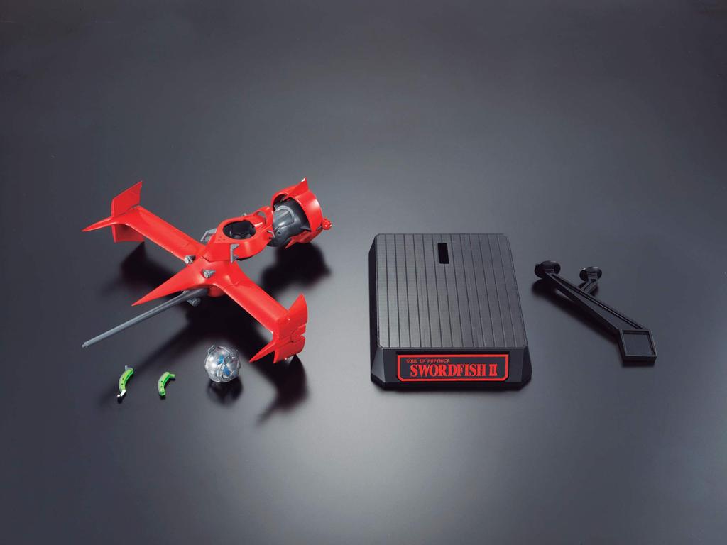 TAMASHII NATIONS SPIRITS Popynica Spirits Cowboy Bebop Swordfish II Approximately 200mm ABS Painted Complete Figure Die-cast