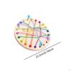 Rope Untangle Puzzle Challenge Toy,Puzzle Games,color Learning Interactive Untie Knot Toy,Board