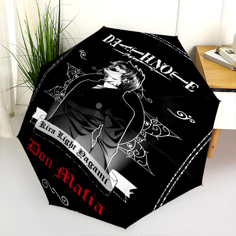 Death Note: Shadows Justice Folding umbrella durable 8 paraphenoid bones outdoor printing light