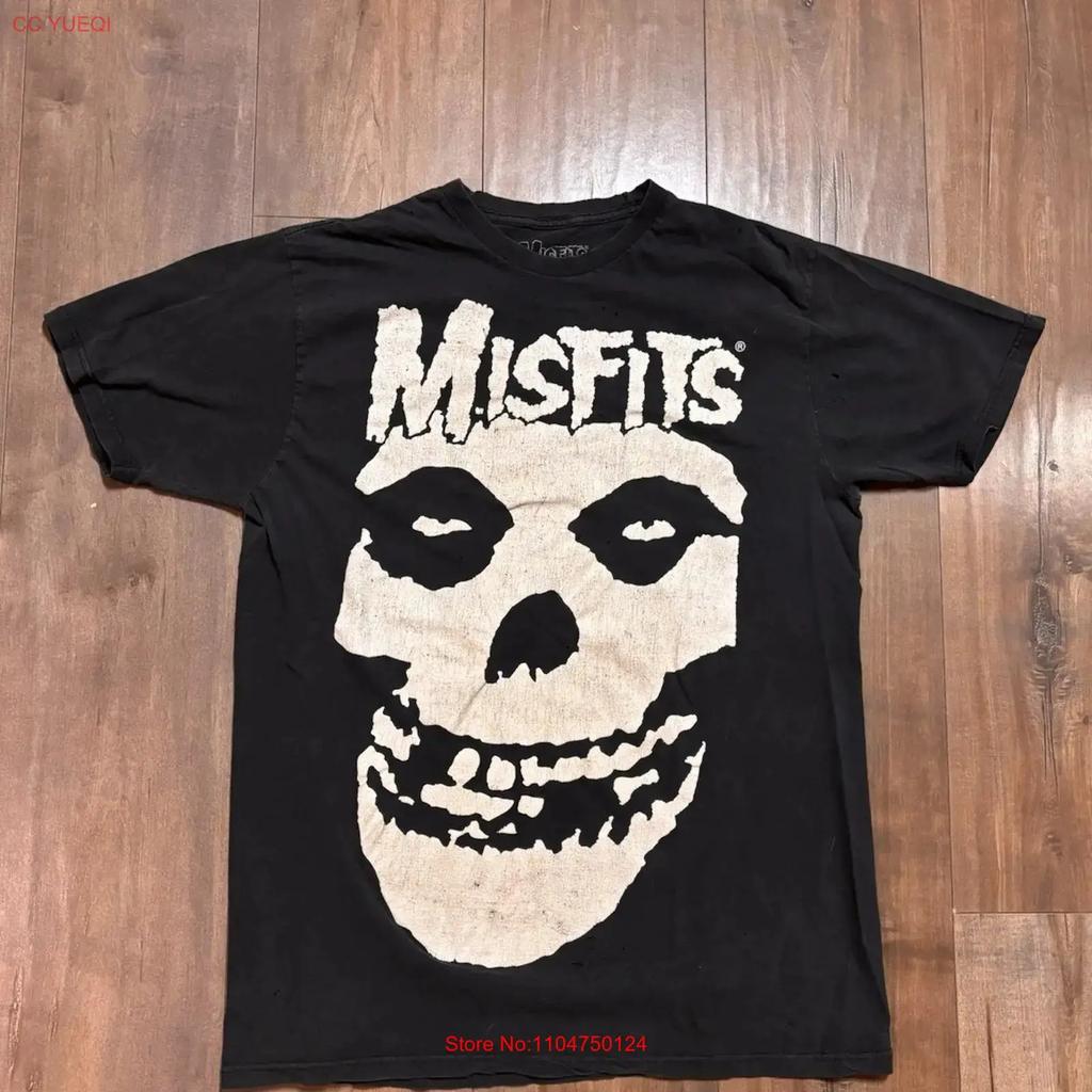 Винтажная футболка Misfits 2013 в стиле Y2K Мужская Размер XL Логотип Череп Панк-рок группа винтажная Стираная с принтом Повседневная Универсальная Стильная Унисекс