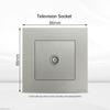 Universal 18W Type-C Quick charge Double Power Outlet,220V Electrical Wall Light 2way Switch UK 13A Wall Double USB Plug Socket