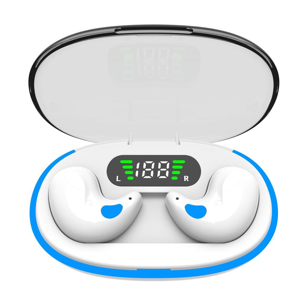 Беспроводная Bluetooth-гарнитура MD538 5.3: Двойное ухо, шумоподавление, комфорт для сна и звонков