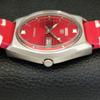 Seiko 5 AUTOMATIC 6319A VINTAGE JAPAN MENS RED COLOR DIAL WATCH A701528-5 R206b-a701528