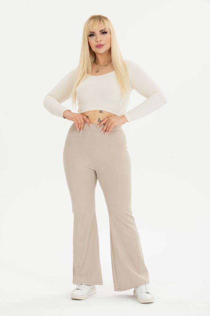 Женские стильные леггинсы больших размеров, испанские леггинсы большого размера в рубчик, брюки