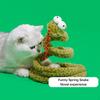 Cat Spiral Snake Toy Pet Coil Action Toys Creative Activity Swatting, Biting, Kitten