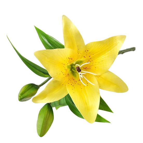 1шт искусственный цветок лилии поддельные растения домашний офис кафе украшение свадебной вечеринки