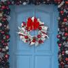 Christmas Wreath Artificial Realistic Decorative Front Door Winter for Window Home