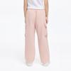 little MO&Co. Girls' Casual Cotton Cargo Jeans