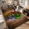 Hogwarts Crest Wooden Wall Art Decor Office Mat Home Decor Office Desk Chair Rugs Chair Carpet for office Chair Mat Gift For Halloween & Chr