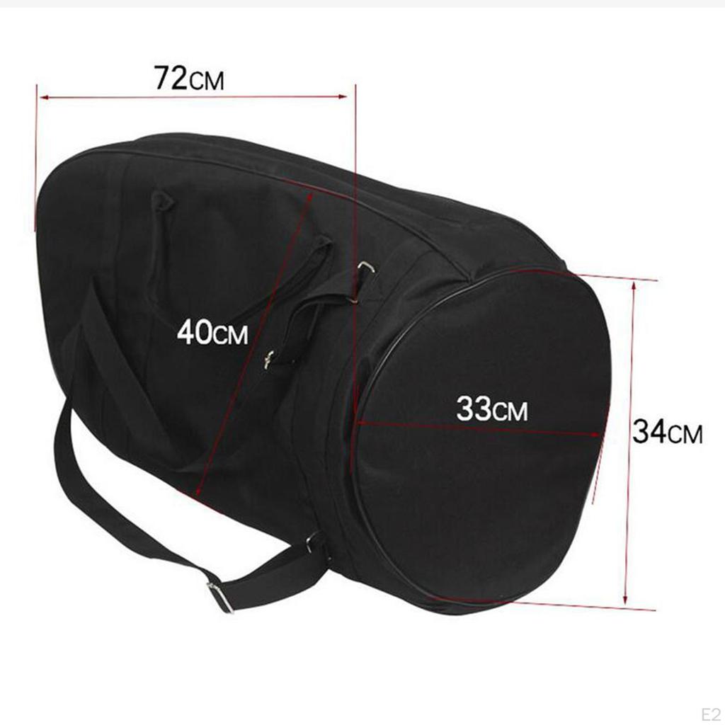 Чехол Euphonium, сумка для концерта, противоударный портативный регулируемый через плечо духовой инструмент