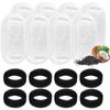 Cat Water Fountain Filters 8 Pcs Cat Fountain Filter Replacement with 8 Sponges