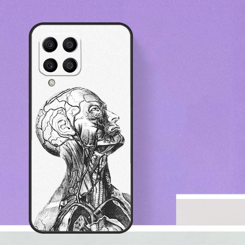 Human Anatomy For Samsung Galaxy M12 M32 M52 M14 M34 M54 M21 M51 M31 M30s M20 M15 M55 M13 M33 M53 Case
