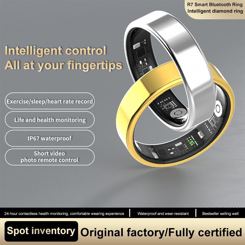 2026 Latest Smart Ring, BLE SDK Raw Data Support, Waterproof Health Tracker Smart Ring for Men Women