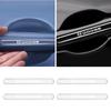4PCS Transparent Car Door Anti-collision Protector Bumper Strip Sticker for Journey Caliber SXT DART Challenger RAM Charger Avengr Accessories