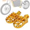 Durable Footpegs Rest Rest Pedal Pedal CNC Hot Dirt Bike Foot Pegs  Electric Dirt Bike