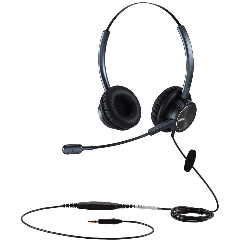 BeeBund EH809D Dual-Ear Call Center Headset (CN version)