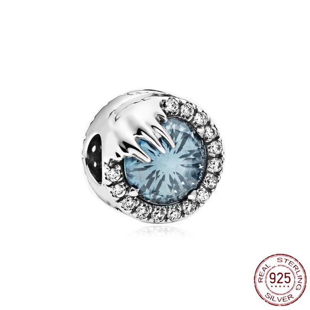 92 Стиль 925 Серебро 925 пробы для мальчиков и девочек Щенок с принтом лапы Сердце Сова Полый кулон Изящная бусина Подходит Подвески Браслет Ювелирные изделия