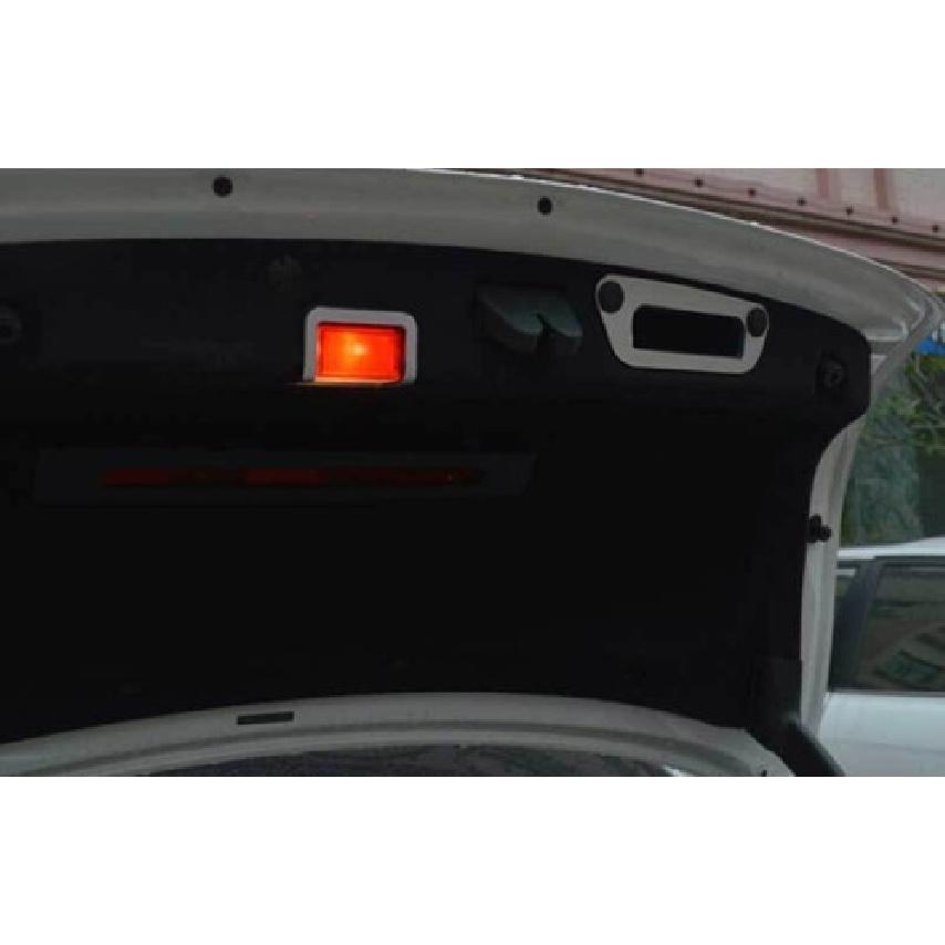 Накладка рамки заднего габаритного фонаря 1 шт. для Benz E-Class 2016- Стальной серебристый