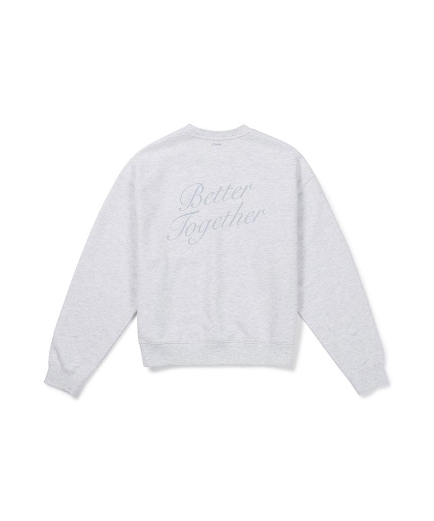 CLOVE [26Fw CLOVE] Худи Bambi (Светло-серый)