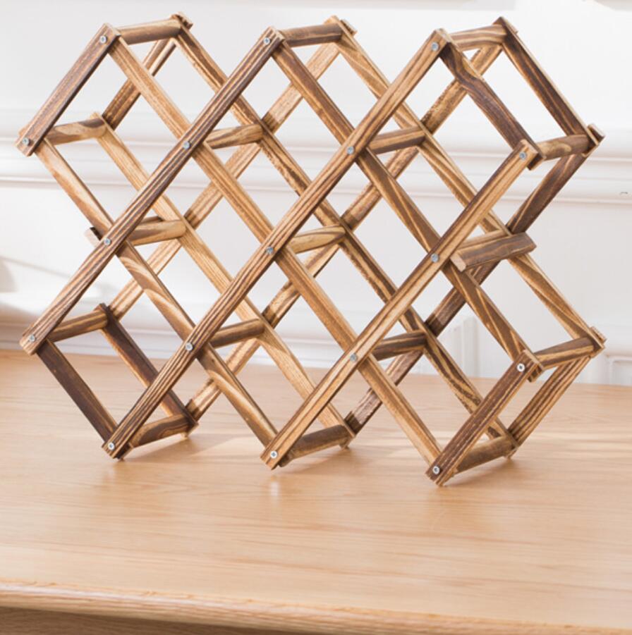 Штабелируемый стеллаж для хранения вина, деревянный стеллаж для вина на 3, 5, 6, 10 бутылок, домашняя пивоварня и виноделие, барная посуда, шкаф для красного вина, барные инструменты