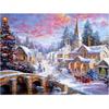5D DIY Алмазная картина Зимняя снежная сцена Алмазная вышивка Полный набор мозаики Вышивка крестом Домашний декор Подарки ручной работы