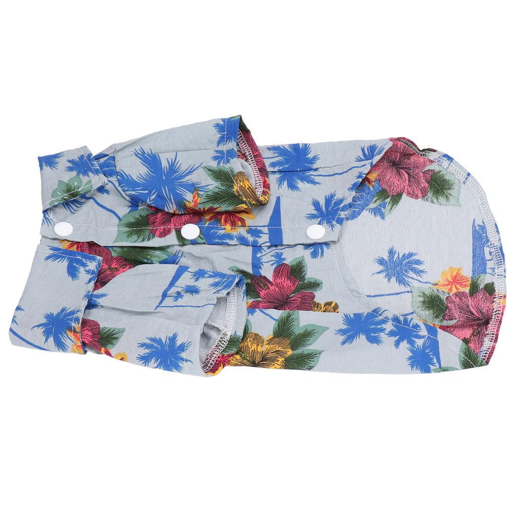 Hawaiian Style Dog T Shirts Dog Hawaiian Cute Costume for Small to Medium Puppy CatsS