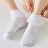 Baby Cotton Kids Girl Socks Soild Color Baby Socks for Girls Lace Fashion Soft Beauty Toddler Children's Sock Summer New