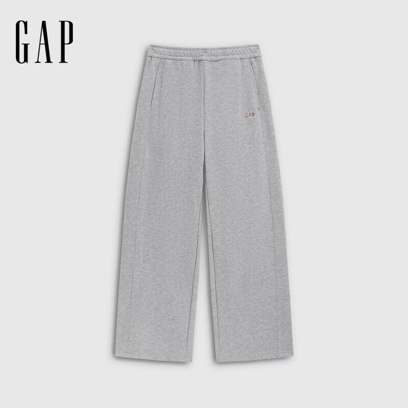 Gap Женские свободные спортивные штаны с вышитым логотипом, средней посадки, широкие, весна 2026