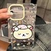 Милый чехол для телефона R-Rilakkuma для iPhone 17e 17 16 16e 15 14 13 12 11 Mini Pro Max X XR XSMax 7 8 Air Plus Прозрачная задняя крышка