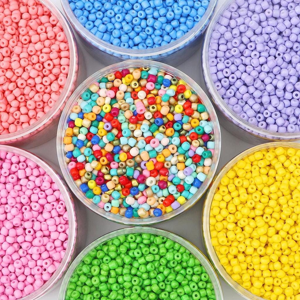 300-2000Pcs Glass Beads Charm Czech Seed Beads For DIY Jewelry Making Accessories Bracelet Necklace Earring