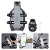 Motorcycle Scooter Phone Mount Bracket Rack 360 Degree Rotatable Holder for Secure Navigation and Communication on Rides