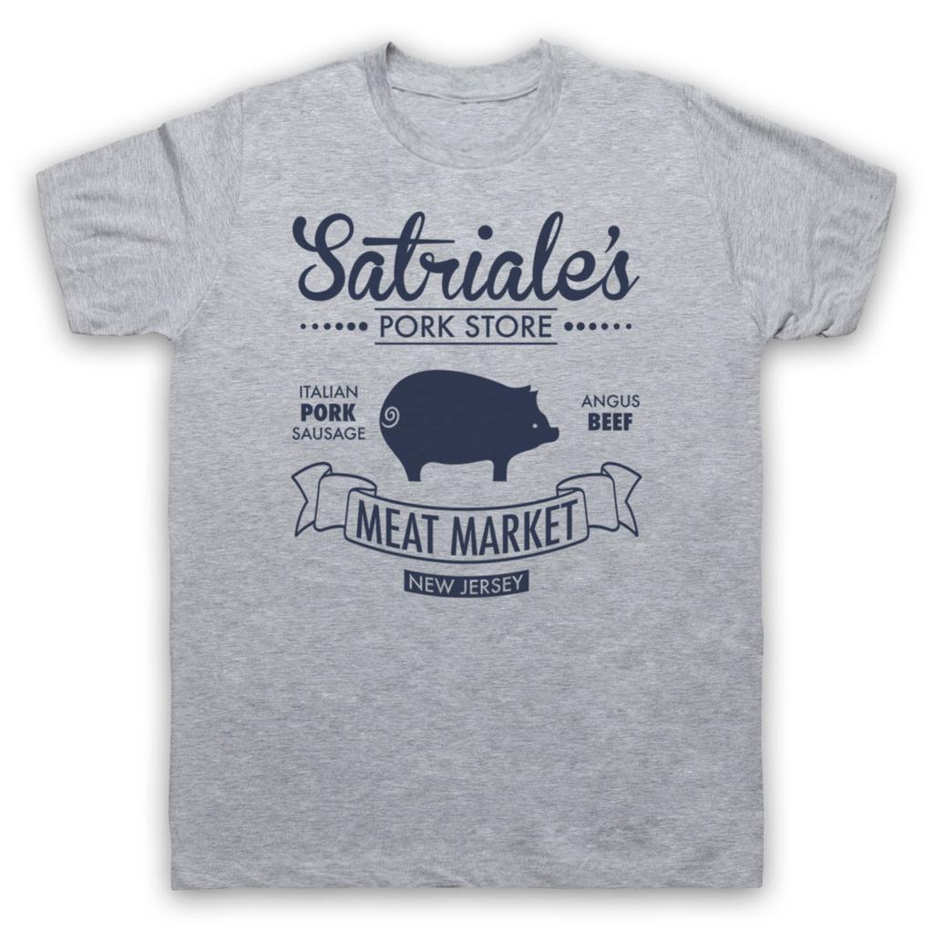 THE SOPRANOS SATRIALE'S PORK STORE HBO Casual Pure Cotton Round-neck T-shirt