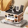 Cute Cat Design Desktop Tissue Box Living Room Bedroom Kitchen Hotel Car Multi-Use Luxury Style Paper Towel Holder