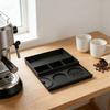 Espresso Tamping Mat Non-Slip Silicone Tamper Mat Heat Resistant Coffee Tamping Station for Home Baristas
