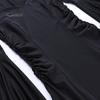 Женское платье на Хэллоуин с подолом «рыбий хвост» Slim Fit Нерегулярные манжеты с рюшами и рукавами «летучая мышь» Готическое платье с круглым вырезом Сплошной цвет Косплей Производительность Макси-платье