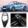 ABS Carbon Fiber Car Gear Shift Panel Frame Gear Knob Cover Head Trim Fit for X3 (Sports Type)