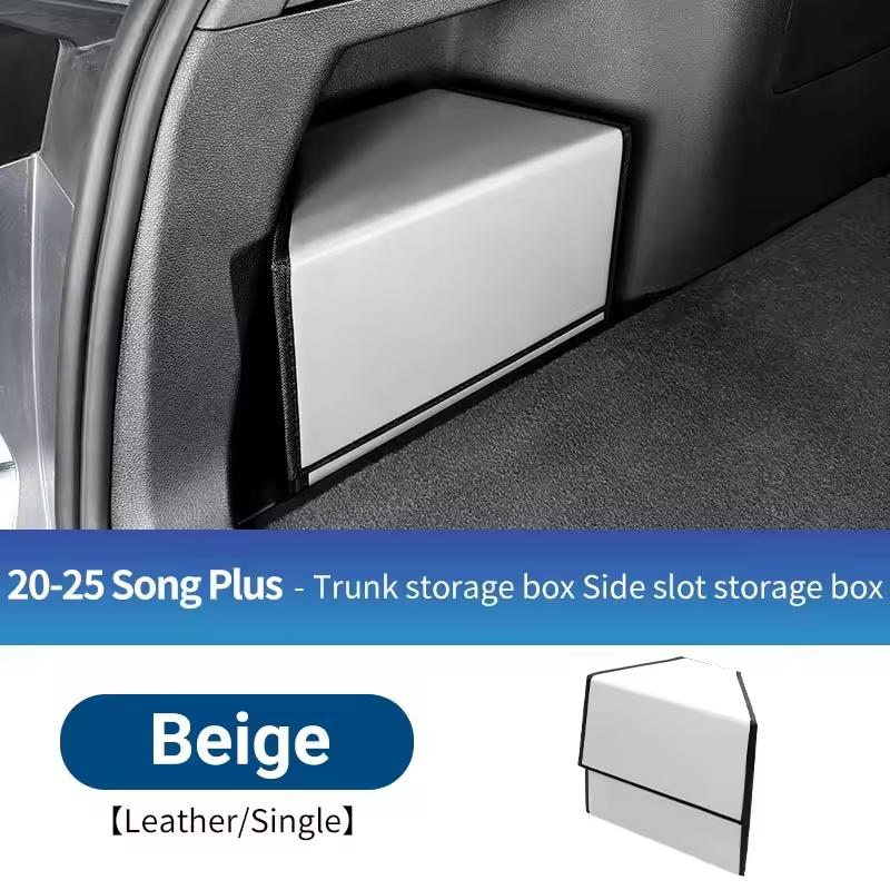 Складной ящик для хранения в багажник автомобиля для BYD Song Plus Seal U 2024 2025 Портативный многоцелевой органайзер Аксессуар