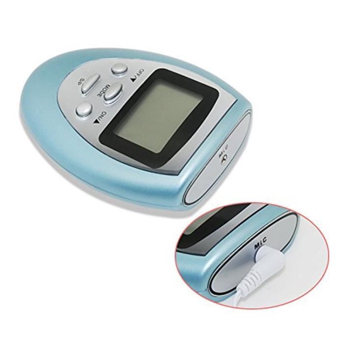 Appareil Electrostimulation 4 Patchs 8 Programmes - Slimming Massager - NEUTRE - Fitness